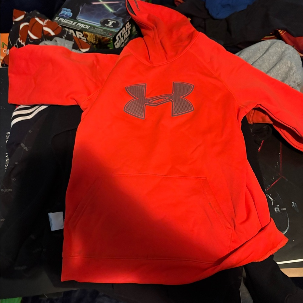 Under Armour Kids Bright Red Hoodie